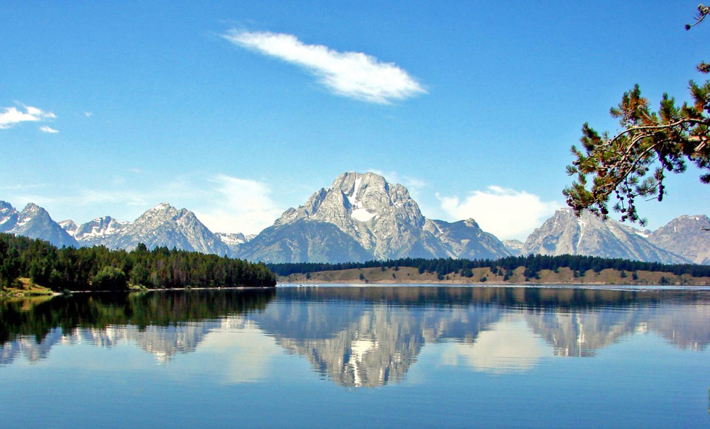 Mt Moran Reflection, Jackson Lake, WY 2012 (19532773148)